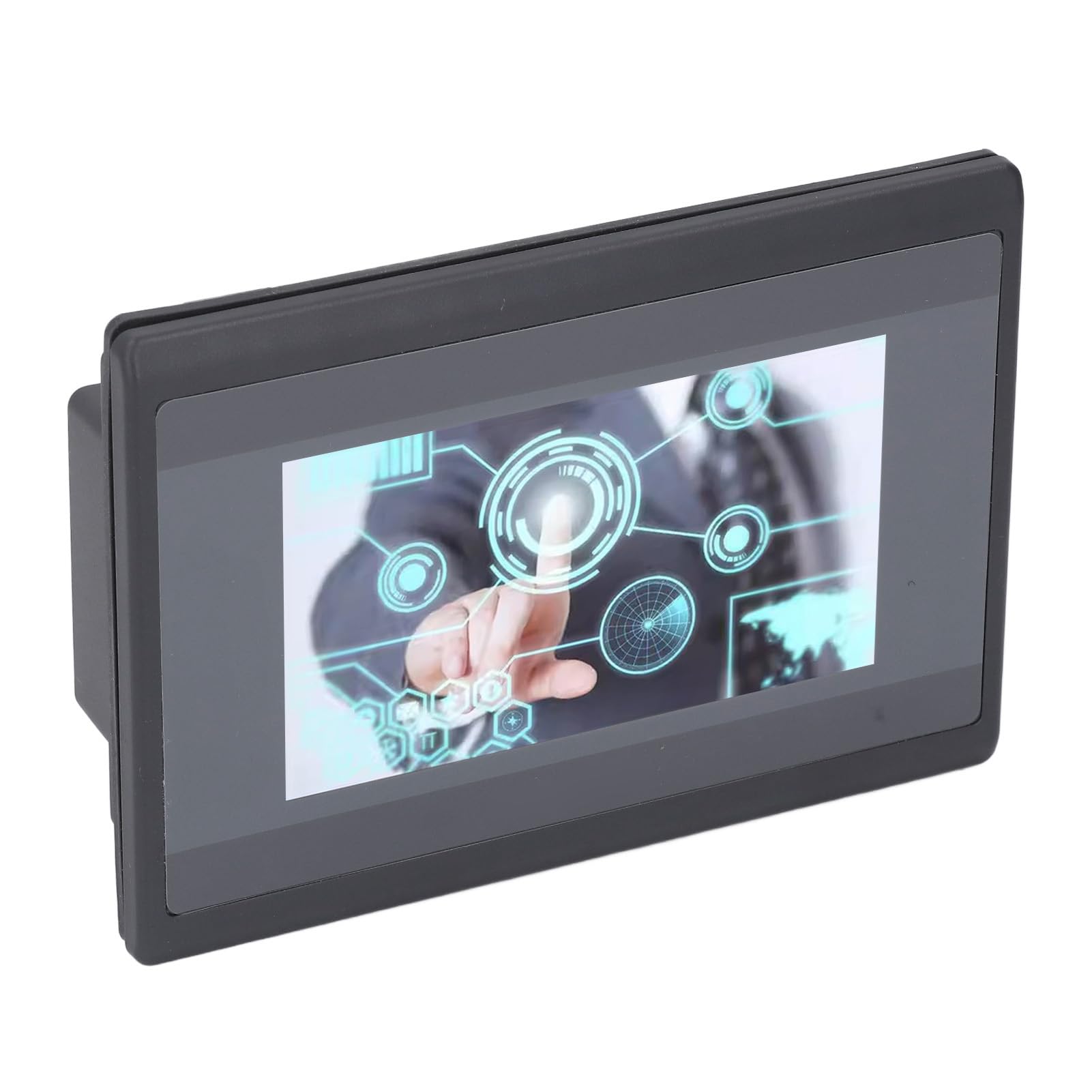 FTVOGUE SPS-HMI-, ABS-Material, 4,3-Zoll-Touchscreen, 600-MHz-CPU, Ideal für Controller der FX3U-Serie