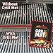 Grillaholics BBQ Grill Mat Heavy - 600 Degree Max Temperature Grilling Sheets - Set of 2 Grill Mats Non Stick - Lifetime Manufacturer Warranty