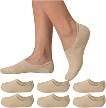 NARCISO Calzini Fantasmini Uomo Donna Unisex Invisibili in Cotone Traspirante, Calze dal Filo Sottile Salvapiede per Mocassini e Scarpe Basse