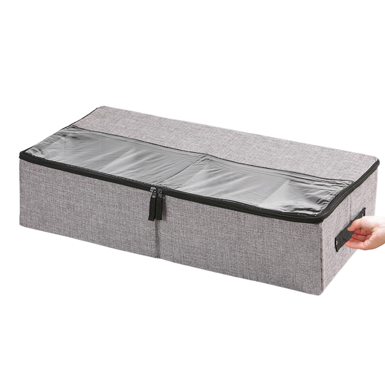 Organizador bajo cama plegable para zapatos y ropa ideal para el orden en pisos pequeños