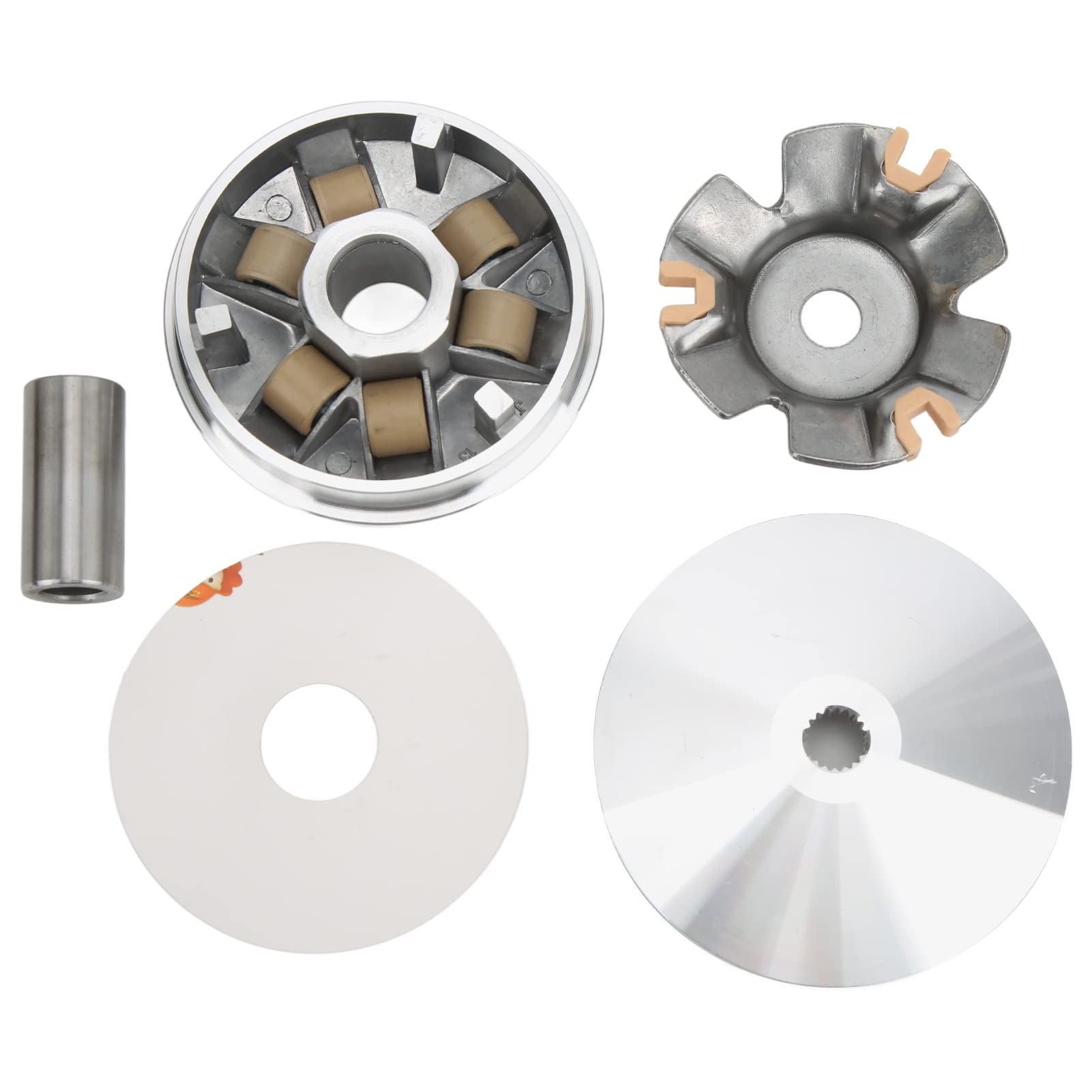 OUKENS Kit variador de carreras, kits variadores completos, accesorios de motocicleta de embrague delantero de motor para GY6-125 150 157CC
