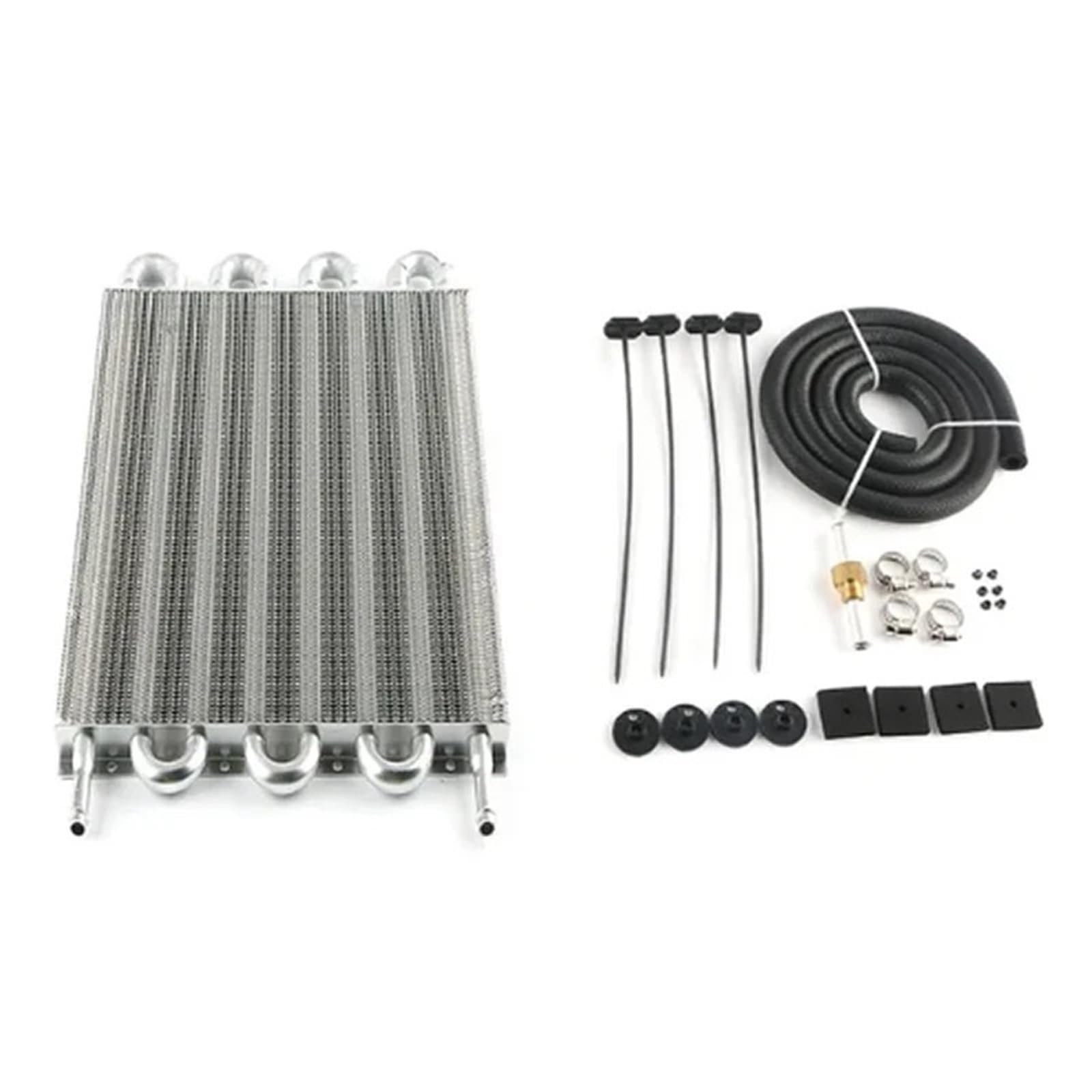 4-rzędowa 6-rzędowa 8-rzędowa automatyczna, warstwowa chłodnica oleju Aluminiowa chłodnica oleju przekładniowego(8 ROW silver)
