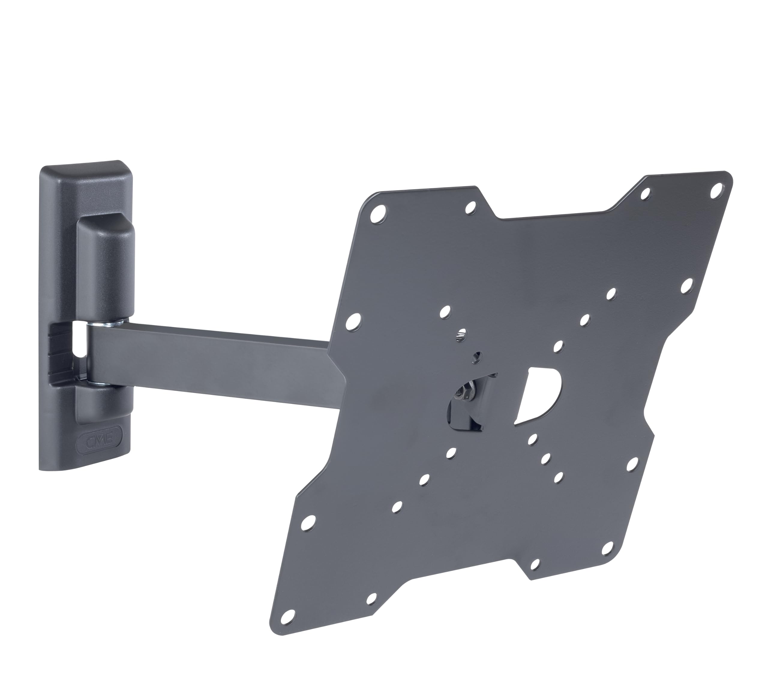 Meliconi CME ER 200 - Supporto TV con Braccio per estendere, ruotare e inclinare il tv, per Tv a Schermo Piatto da 26’’ a 40’’, VESA(mm): da 50x50, a 200x200, Made in Italy, Nero