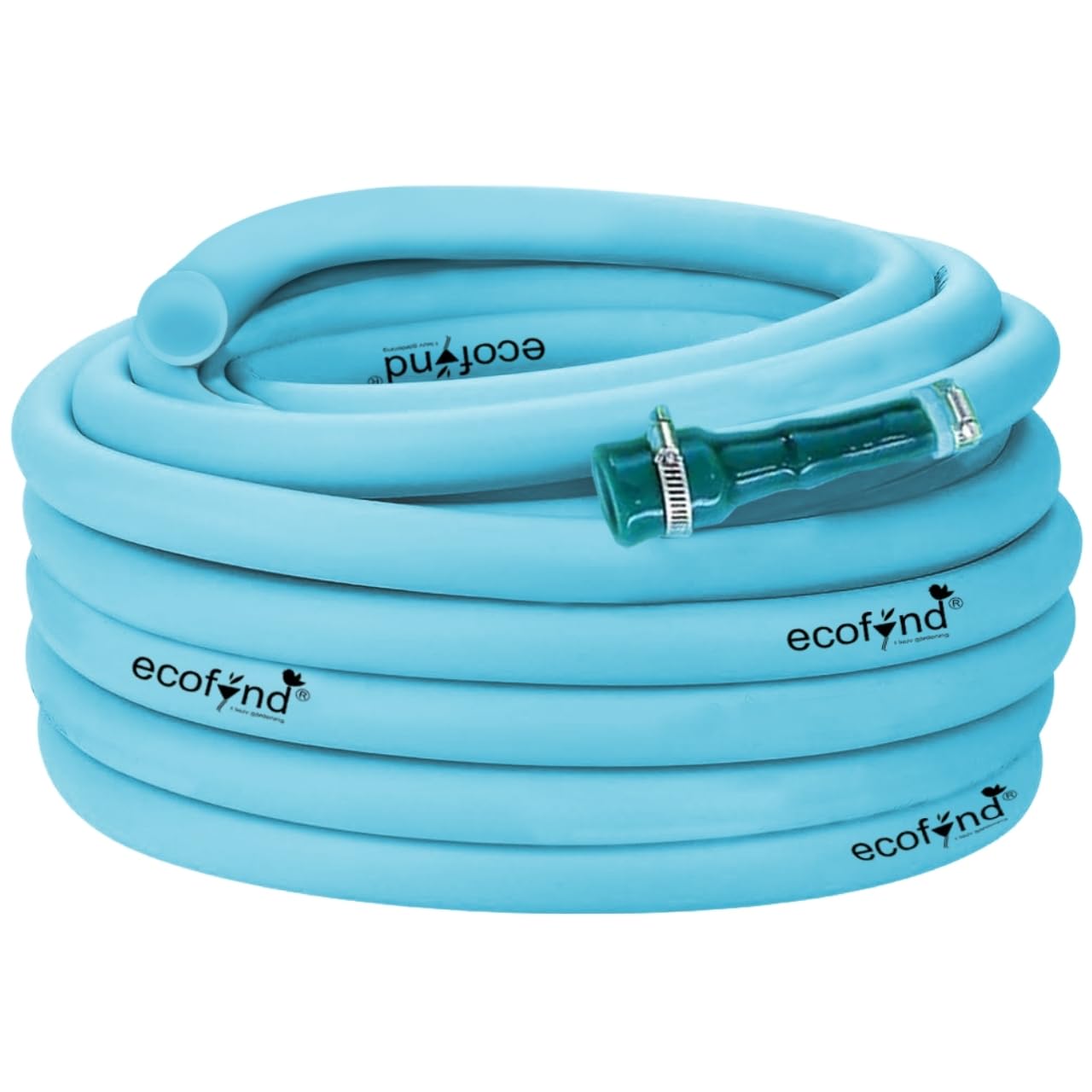 ecofynd 15 Meter/50 Feet, 1/2 Inch Flexible PVC Sky Blue Water Pipe, Heavy Duty Long Pipes with Tap Hose Connectors, Home Garden, Car Wash, Floor Clean, Park Cleaning, Outdoor Indoor Use (B0C4FM75SD) Amazon Price History, Amazon Price Tracker