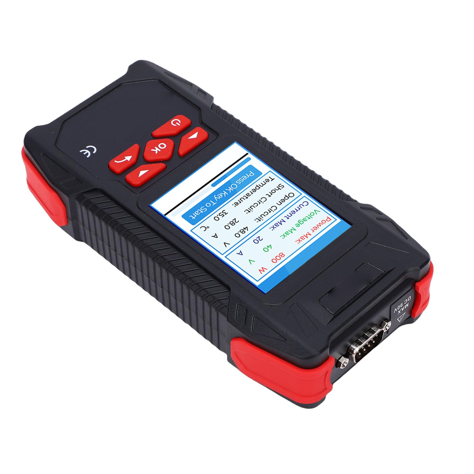 SUNGOOYUE Tester per Pannelli Solari 2000W Multimetro Fotovoltaico MPPT con Curva LCD da 3,2 Pollici Test di Tensione e Corrente in Tempo Reale per Ispezione di Sistemi Fotovoltaici e Tecnici Solari