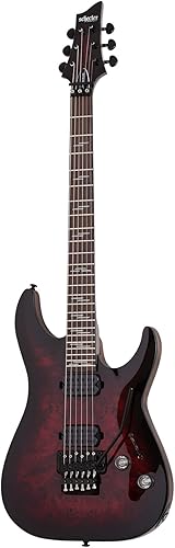 Schecter Guitarra Elite-6 FR Omen Elite-6 FR - Black Cherry Burst