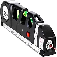 Trena Nivel a Laser Nivelador Medidor Profissional 2.5m Prateleira Parede Estante