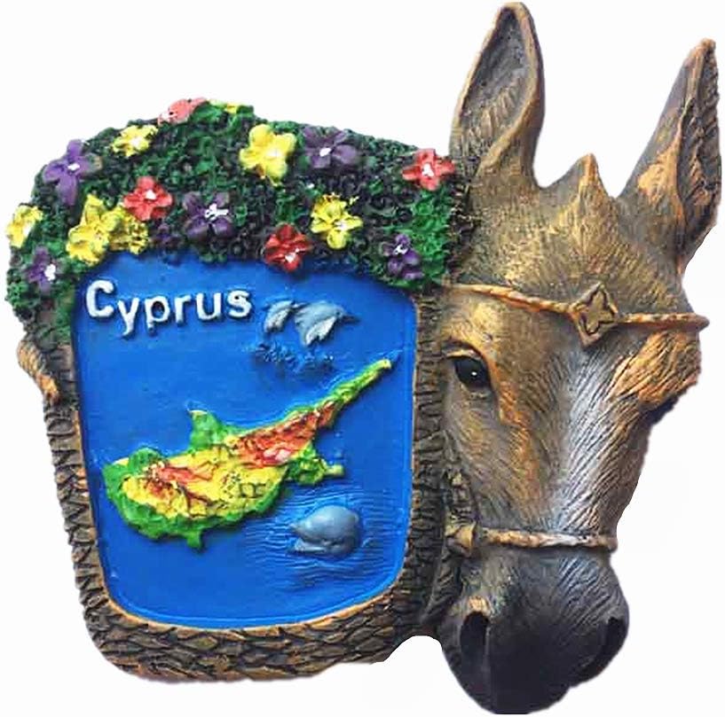 Amazon.com: Cyprus 3D Fridge Magnet Travel Souvenir Gift Collection ...