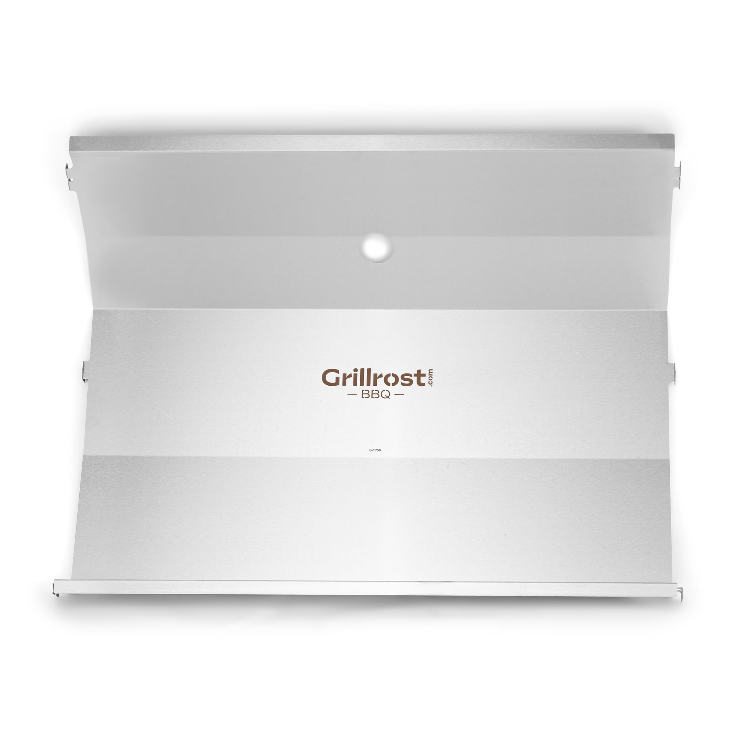 Grillrost.com Das Original Scudo Termico in Acciaio Inox/Doppia Parete - Adatto per Weber Spirit 300