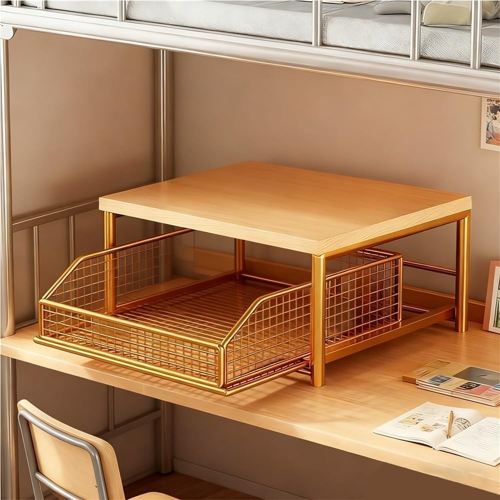 Extendable Microwave Oven Rack, Kitchen Microwave Countertop Stand,2 Tier Microwave Stand with Drawer Black for Kitchen Organizers and Storage, No Installation Required