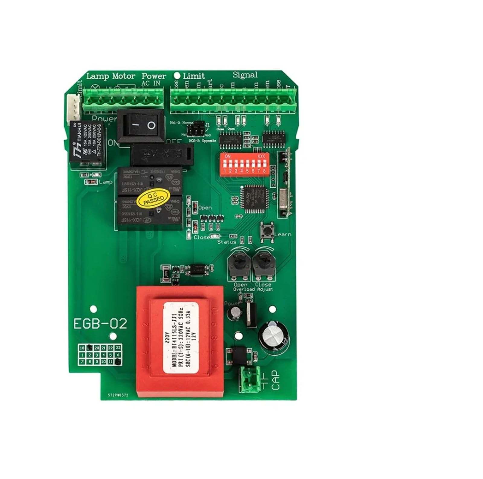 Scheda PCB Da 220 V O 110 V CA for Pannello Di Controllo Dell'apricancello Scorrevole Automatico Pannello Di Controllo Smart Control Center Sostituire I Raccordi | Kit 1