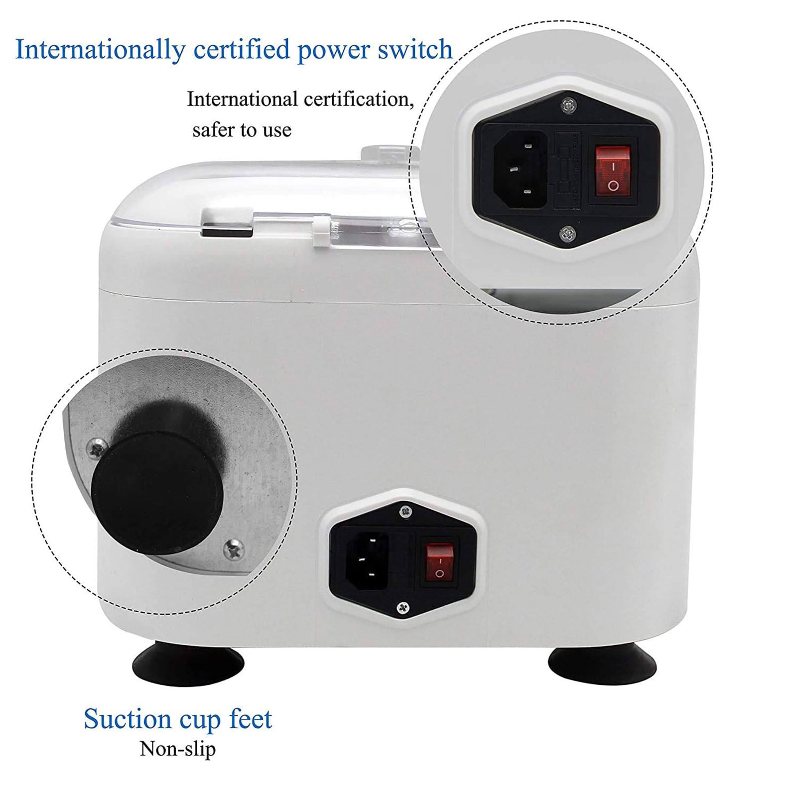 Centrifuga da Laboratorio da Tavolo, Centrifuga da Laboratorio Compatta, Schermo LED, capacità Prodotto 20 Ml X 8 Fori, Intervallo di Tempo 0-60 Minuti,8