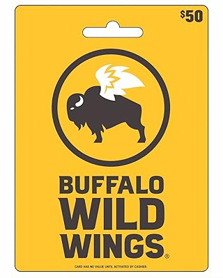 Buffalo Wild Wings Gift Card $50