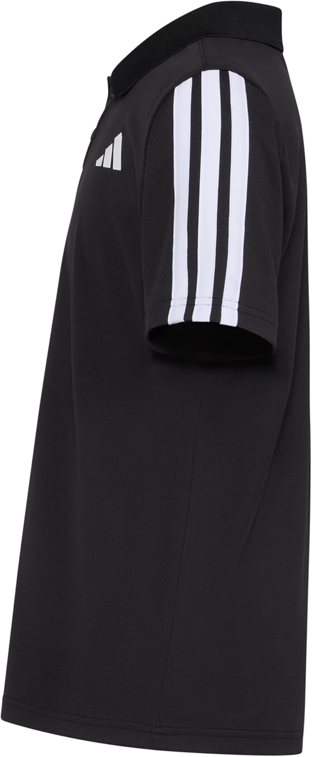 Adidas Boys Active Performance Mesh Golf Polo Shirt - Image 2