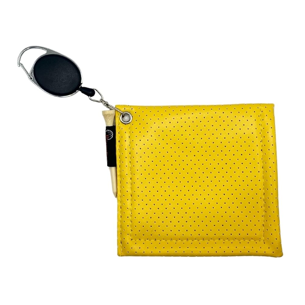 ☆まっちゃん☆✩.*˚ゴルフボールクリーナー ハンドメイド✩.*˚ ゴルフボール クリーナー タオル ボール拭き 迷彩 スカル