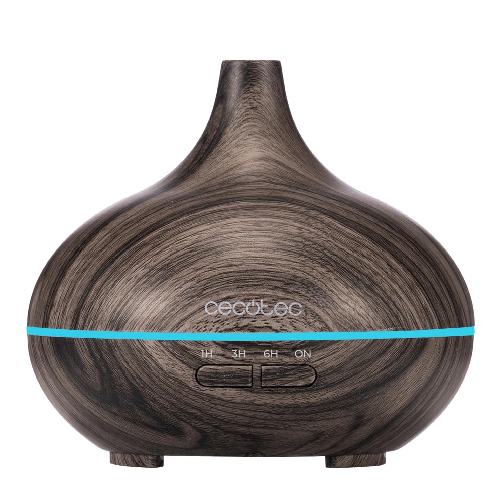 Cecotec Humidificador Ultrasónico y Difusor de Aromas con Temporizador Pure Aroma 300 Yang. 10 W, 300 ml, Temporizador hasta 6 horas, 7 Colores LED, Función Aromaterapia, Ultrasilencioso — view 7