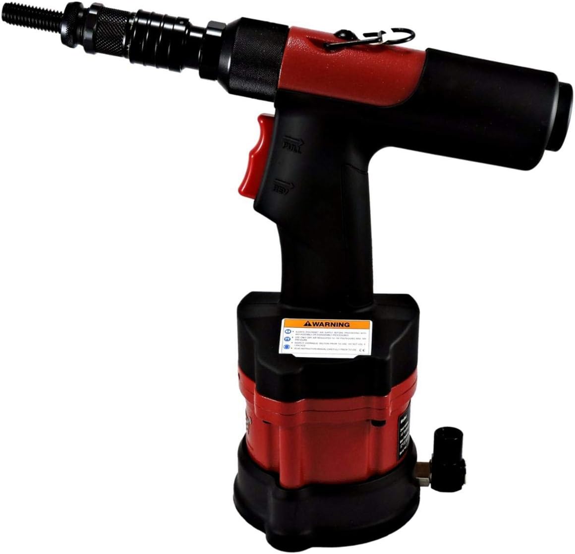 ZRN1606E, Zipp Power Tool, Pneu Spin-Pull Insert Tool Kit, 8-32 To 1/2-13 3300 Lbf, W/Noses: 8-32, 10-24, 10-32, 1/4-20,