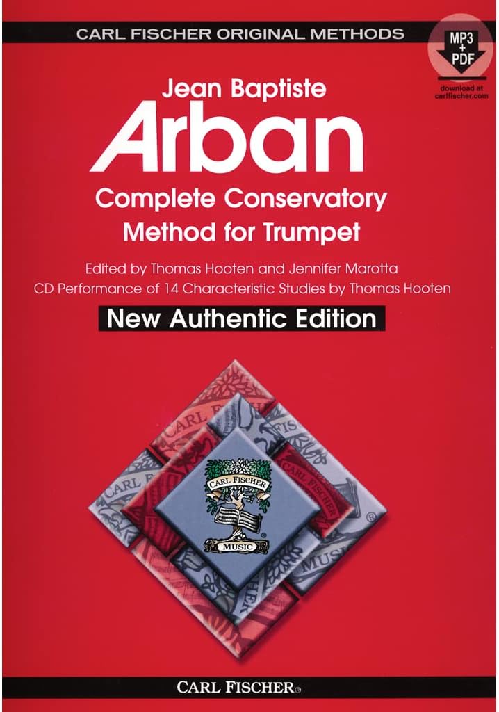 Carl Fischer Arban Complete Conservatory Method For Trumpet Spiral Bound