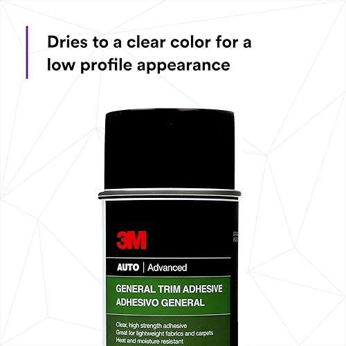 Miniatura 6 de 3M 08090 Adhesivo para tapicería súper amarillo, 3M Adhesivo para molduras en general