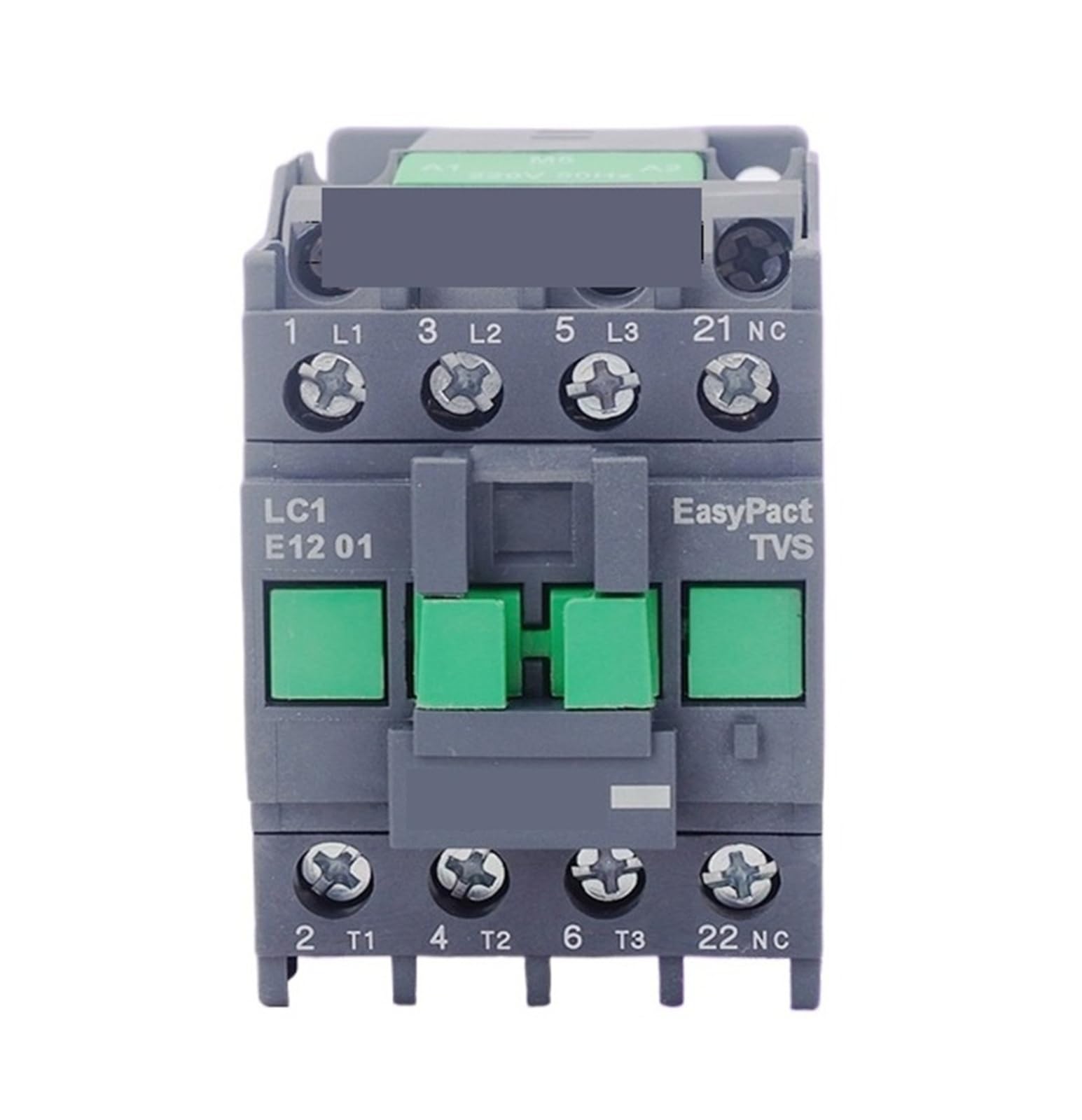 Contacteur courant alternatif 12A 1NC LC1E1201F5N AC110V pour armoire électrique