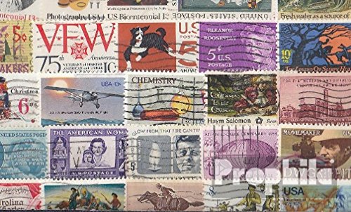 Prophila Collection America 200 Francobolli Diversi Originali - Pacco Misto Per Collezionisti - Caccia Al Tesoro Filatelica