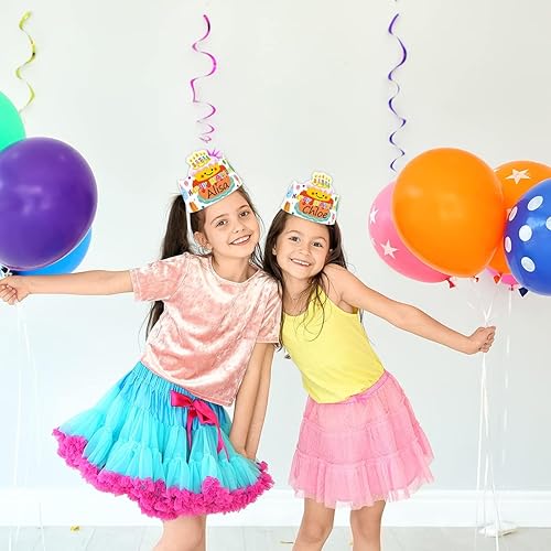 Miniatura 6 de ceiba tree Happy Birthday Crowns Birthday Hats for Kids Teachers Students Classroom Party Favor 30Pcs