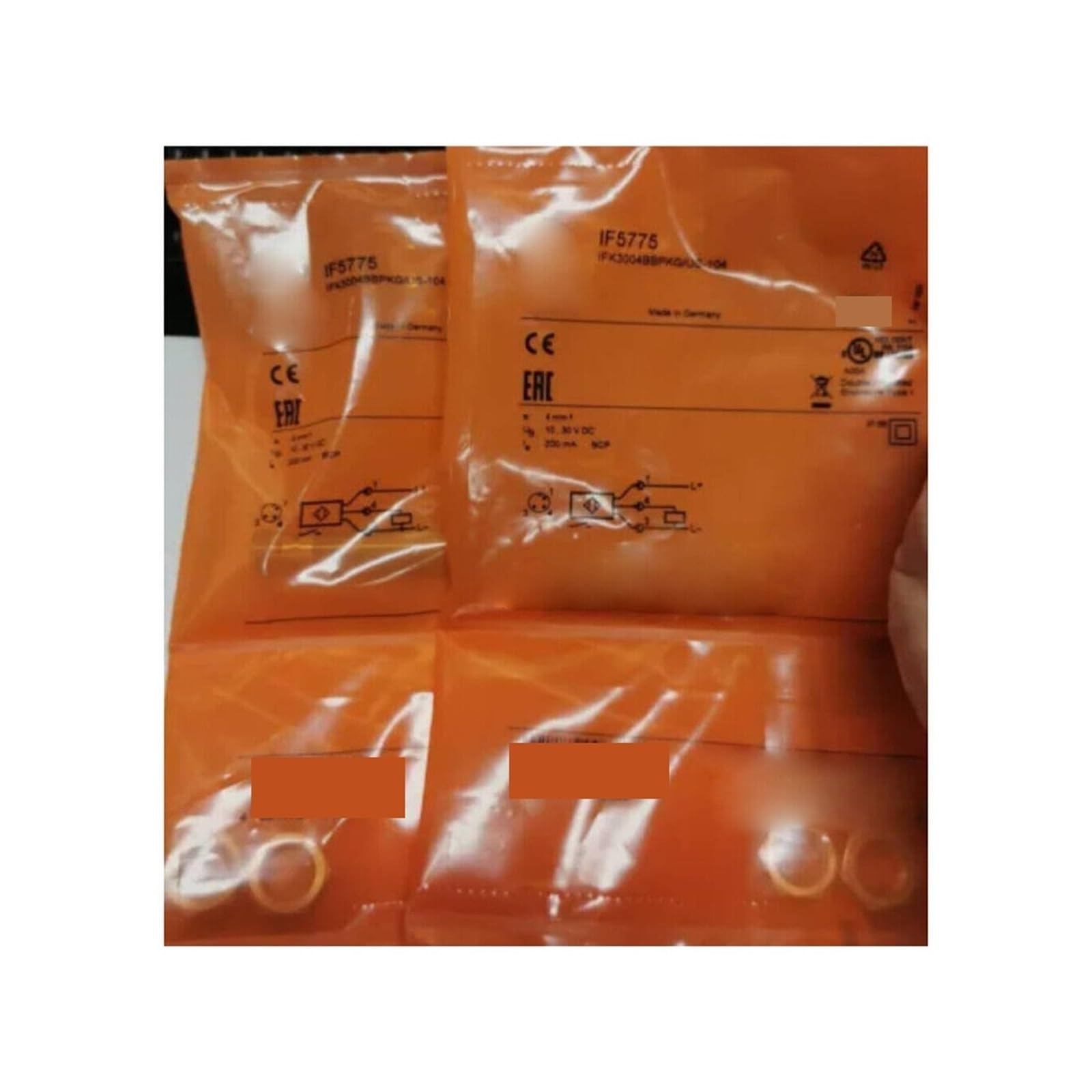 Détecteur de proximité IF5775 capteur inductif cylindrique pour automatisme