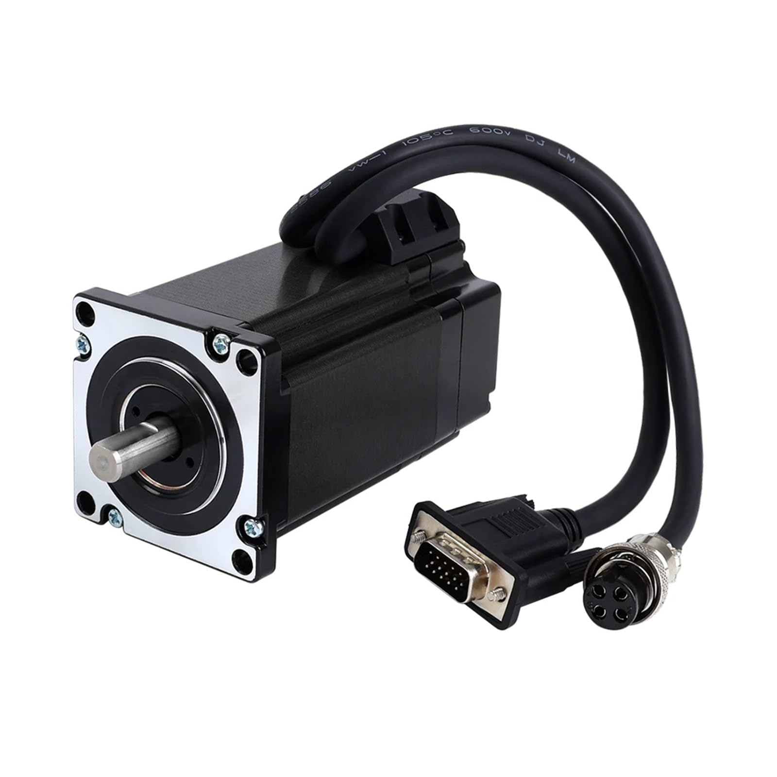 schrittmotorsatz Nema 24 Closed-Loop-Schrittmotor-Kits 3 Nm und Schritttreiber CL57T mit 2 Stück 1,7 m Kabeln