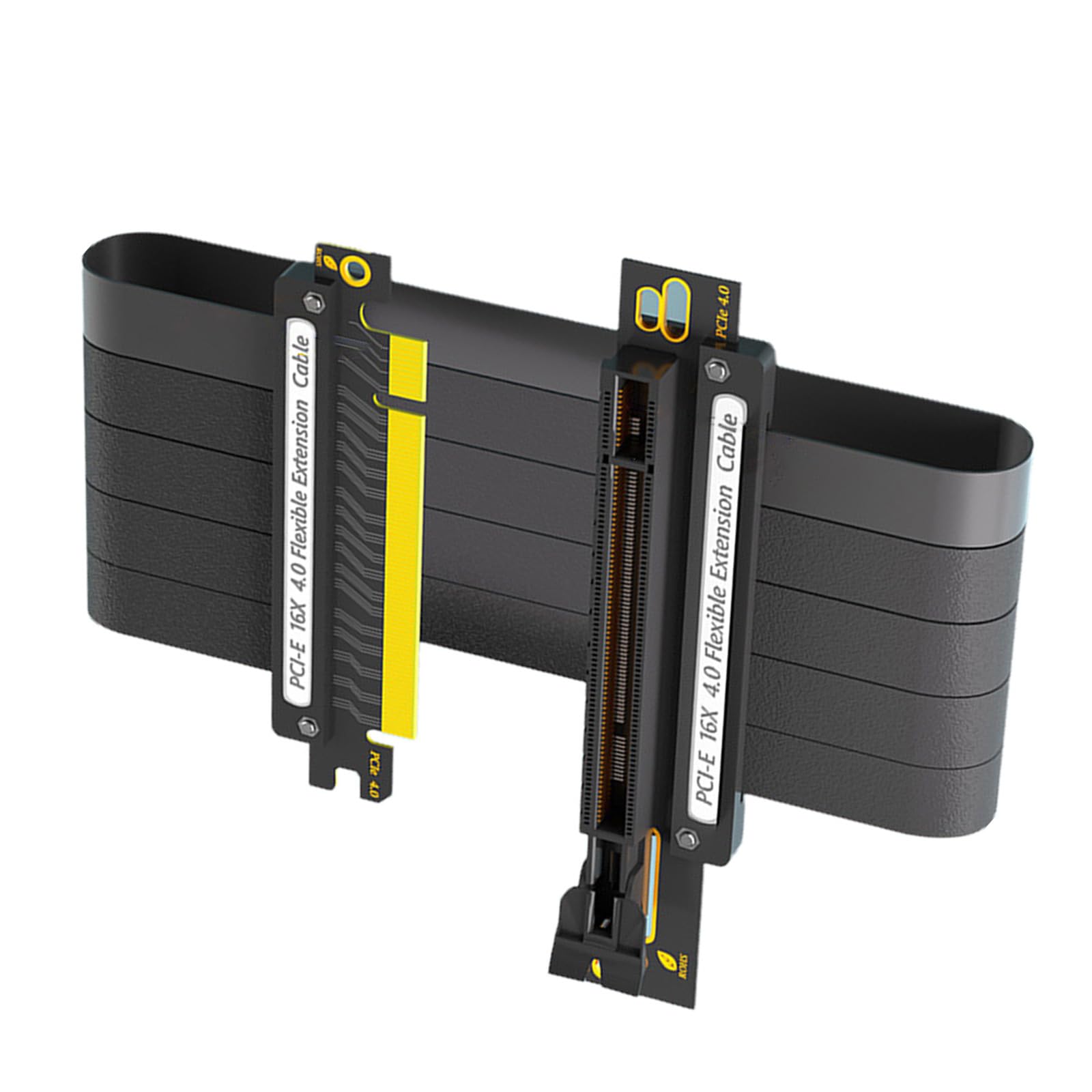 Câble d'extension PCIE X16 vertical contre la torsion des ports de carte graphique lourde - 8