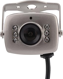 Vbestlife Security Camera System,6LED Wired CMOS CCTV Security Camera Night Vision Digital Video Camera PAL/NTSC Home Security Camera System for Home(PAL)