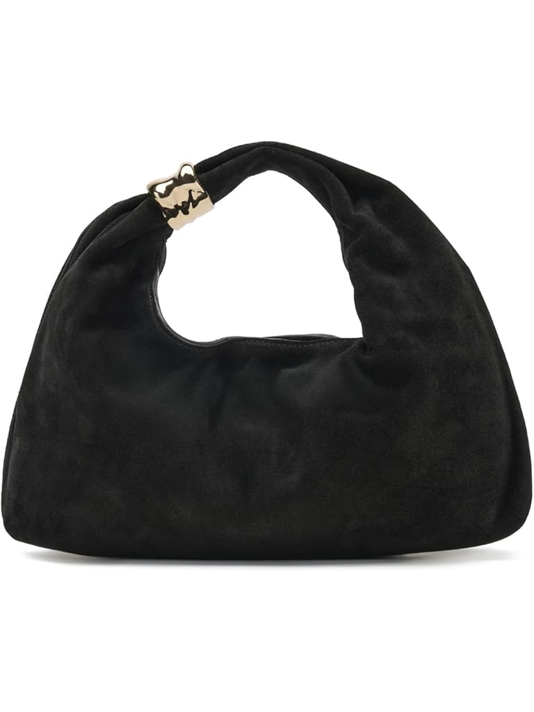 Black Madewell Suede Hand Held Ring Pouch