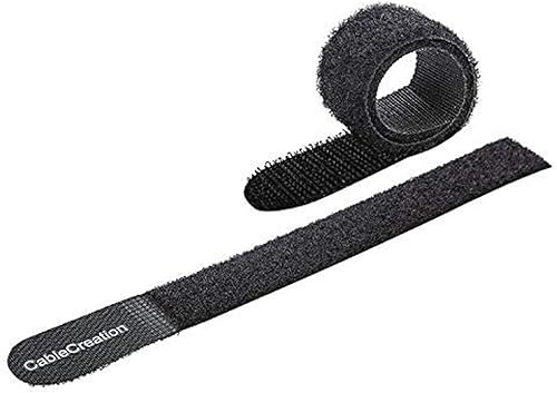 Miniatura 8 de CableCreation 100 bridas de sujeción reutilizables, de 6 pulgadas ajustables de alta calidad, correas de gestión de cables de nailon, cintas de