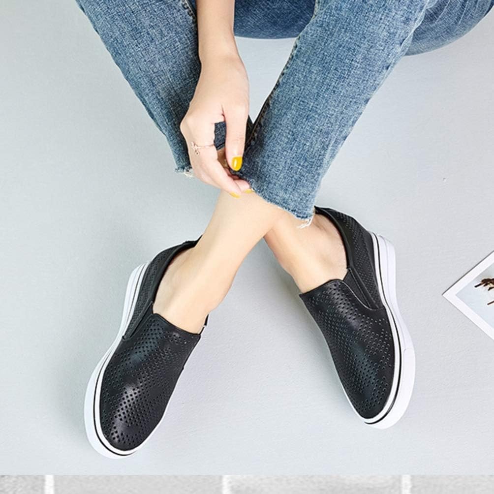 長く使える設計！[KLIAN] インヒールスリッポン 25.0cm レディース シューズ インヒール スリッポン サイドゴア 厚底 シューズ ウェッ 靴下のような履き心地