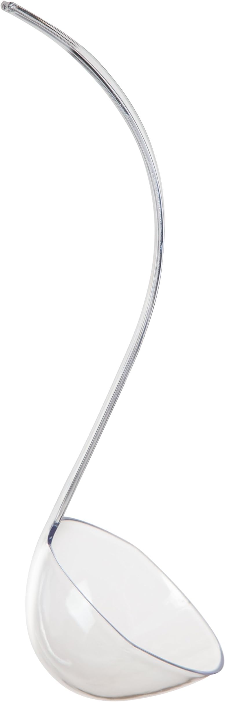 6 Pack Clear Plastic Punch/Soup Bowl Serving Ladles 5 oz