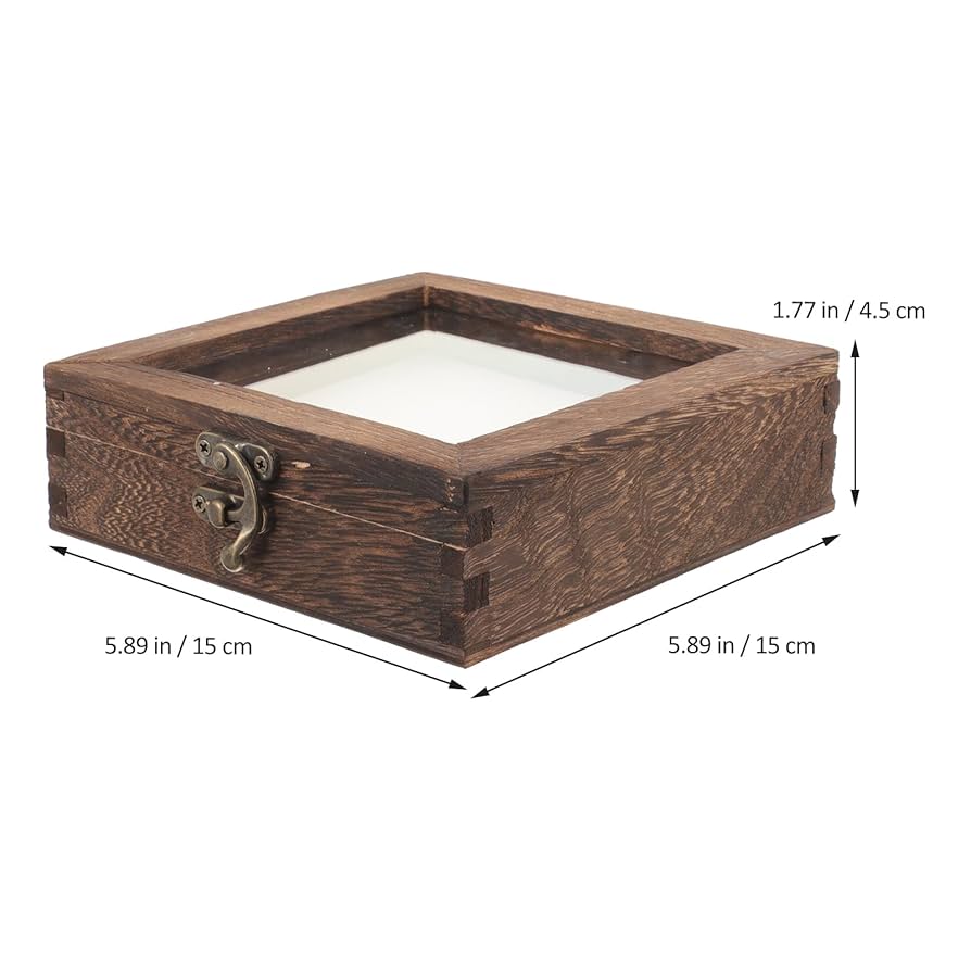 Amazon.co.jp: OUNONA 標本箱 昆虫 ショーケース 標本ケース