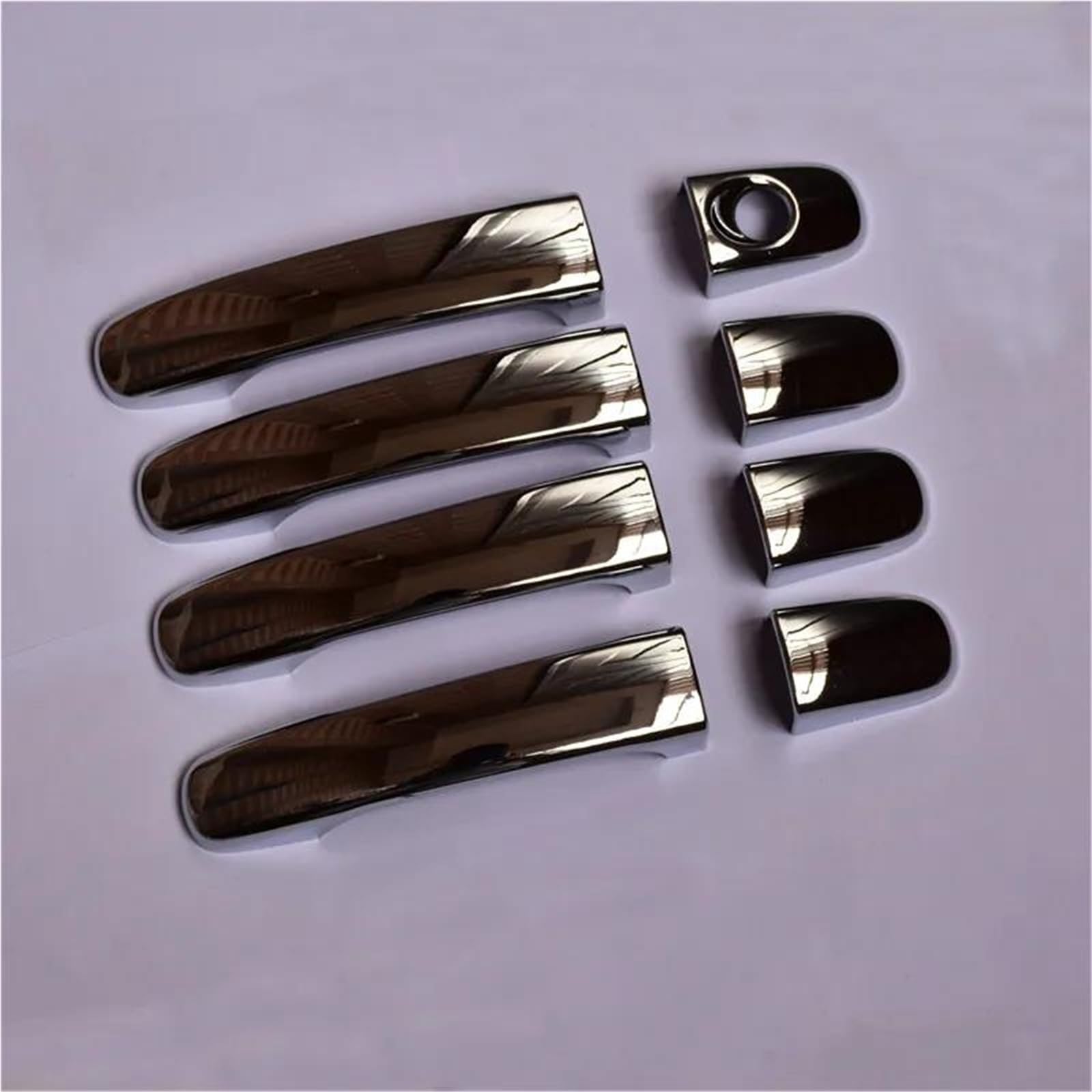 JTWMTY Car Door Handle Cover Accessories for Ford for Everest for Ranger T7 2017 Bowl Frame(OneColor)