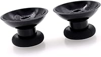Vista 5 de Deal4GO 2-Pack OEM Thumbsticks cóncavos de repuesto analógico para Xbox One Controller Goma Joystick Pulgar Grips (negro)