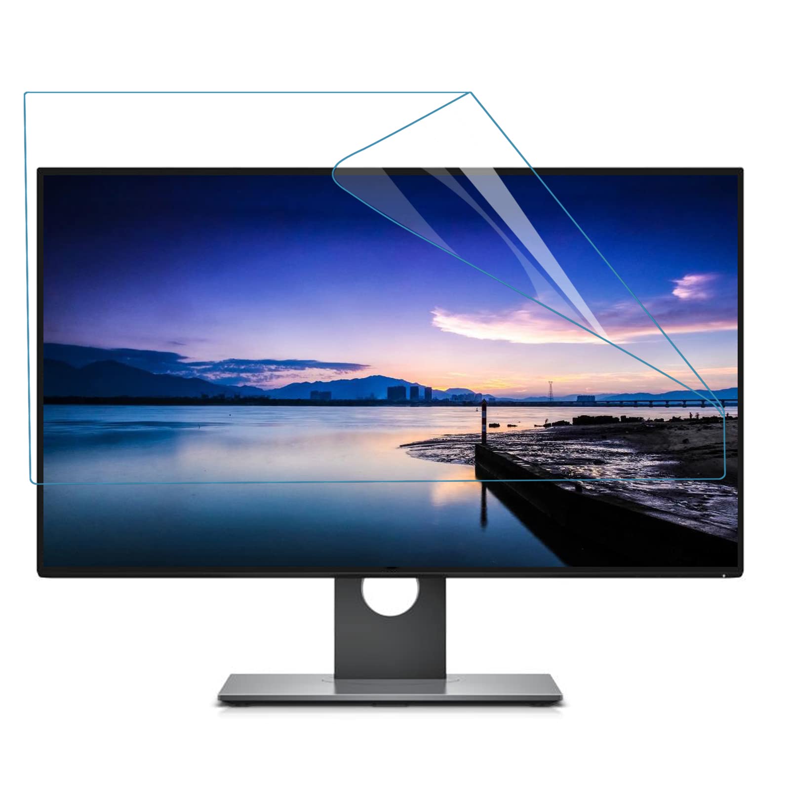 Protecteur D'écran D'ordinateur 24-27 Pouces, Anti Lumière Bleue, Anti-Empreintes Digitales, Convient Aux Écrans LCD, LED, 4k OLED, QLED,24.6inch(531x299mm)