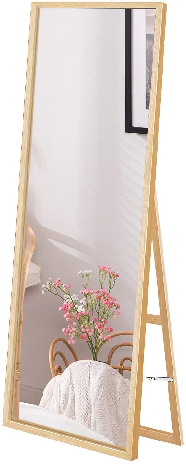 Buy Full Length Mirror Wood Frame Large Standing Dressing Mirror