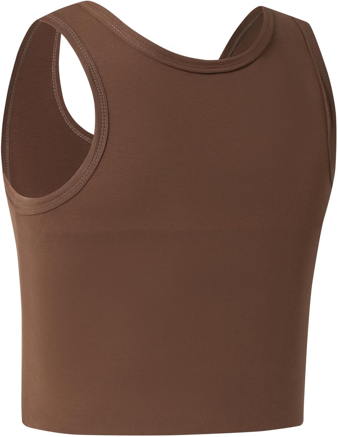 JARAZIN Women Transgender Tomboy FTM Pull On Closure Elastic Chest Binder Pullover Tank Top - Image 3