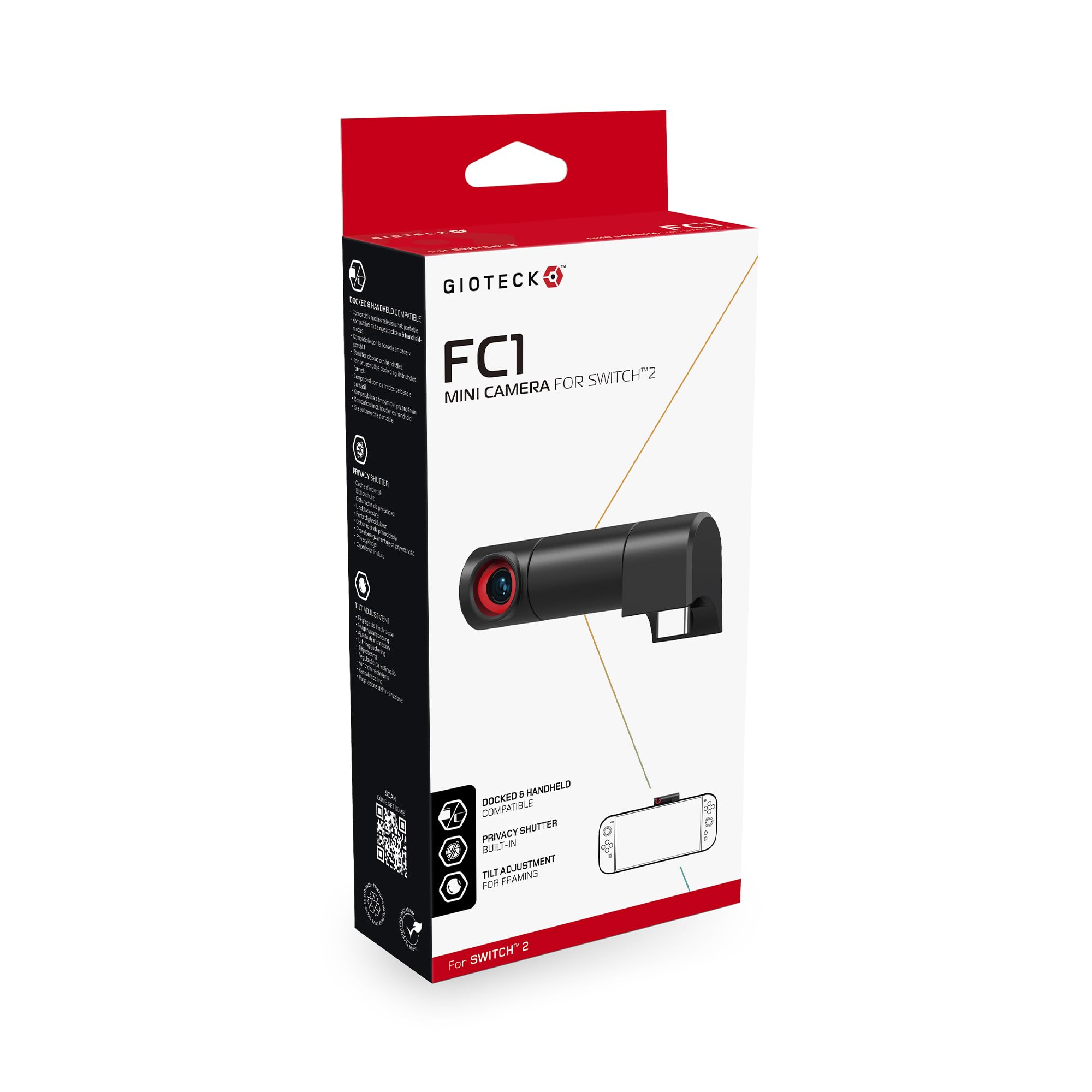 Nintendo Switch What is the Ford Kentucky camera Genghis Gioteck FC1 Portable Camera for Nintendo Switch 2: Amazon.co.uk