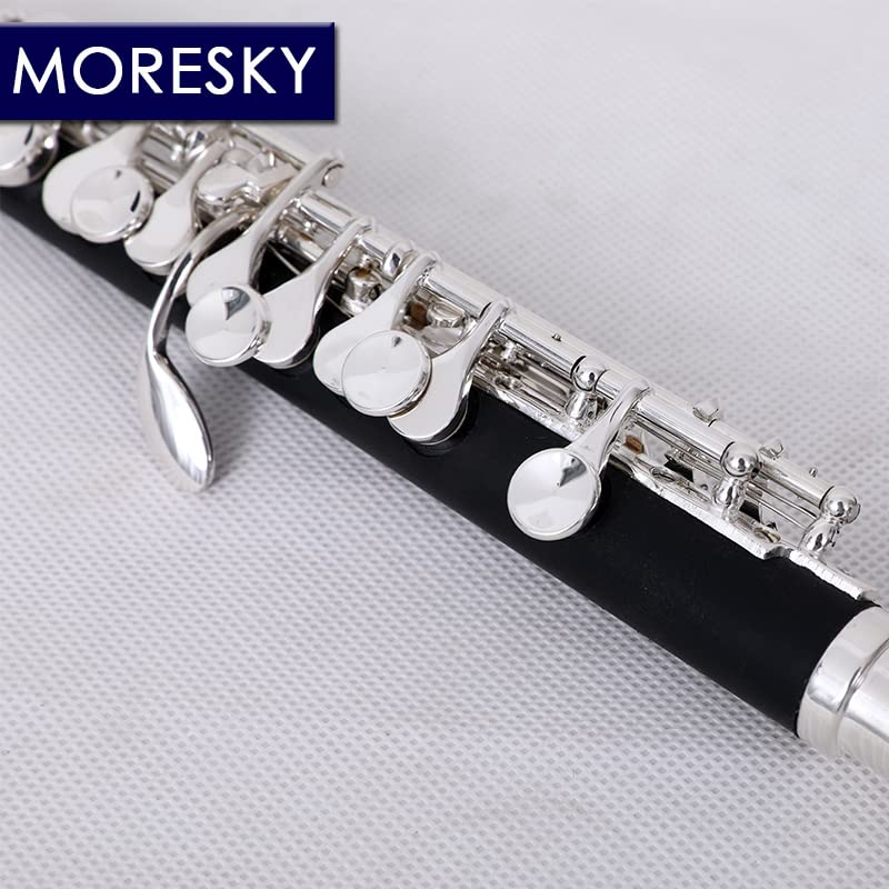 Amazon | MORESKY ピッコロCキーキュプロニケルハーフサイズフルート