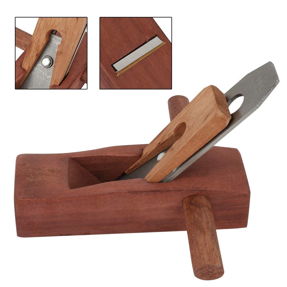 Tyenaza Strug ręczny, mini strug do drewna, 180 mm stolarski płaski stolarski, rowki, przycinanie, struganie, obróbka drewna, narzędzie ręczne