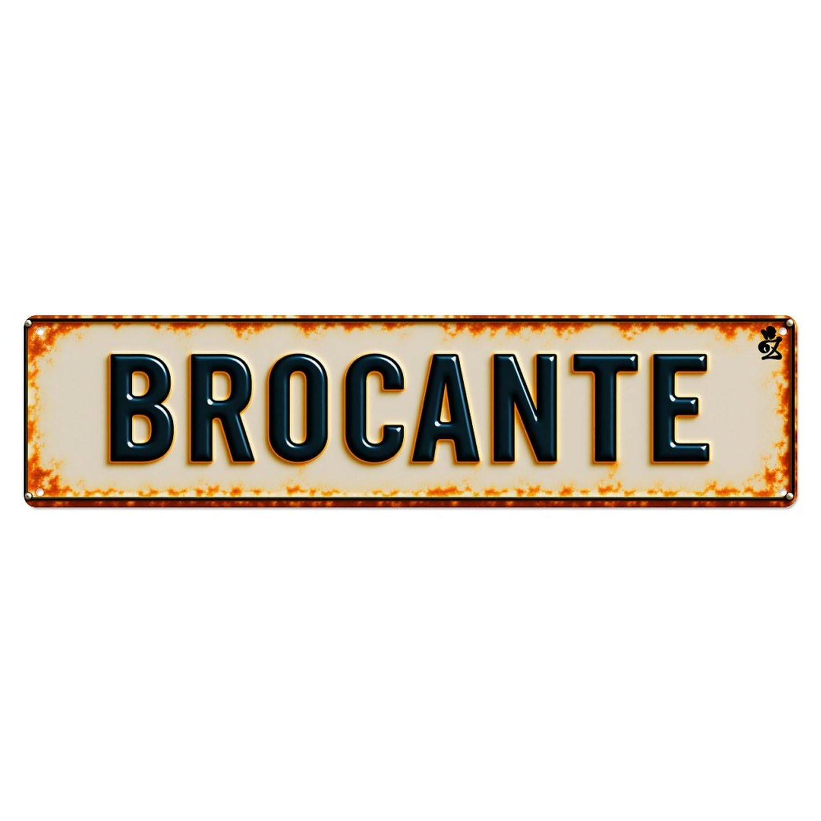 Rustic Metal Sign With Text Vintage Metal Tin Sign Retro Wall Decor for Home Bar Garage Cafe, Indoor & Outdoor Decorative，Metal Poster, 4x16 Inch