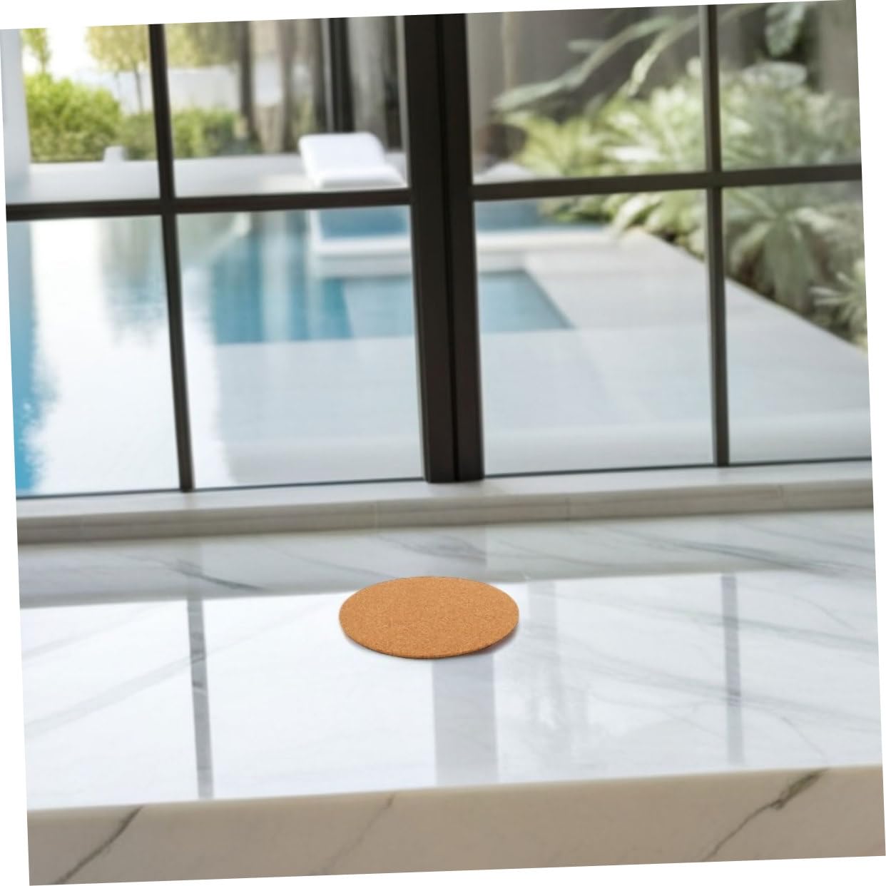 Sottobicchieri rotondi in sughero, per piante, casa, giardino, interni, vasi, progetti fai da te (10 cm, 15 cm, 20 cm, 25 cm