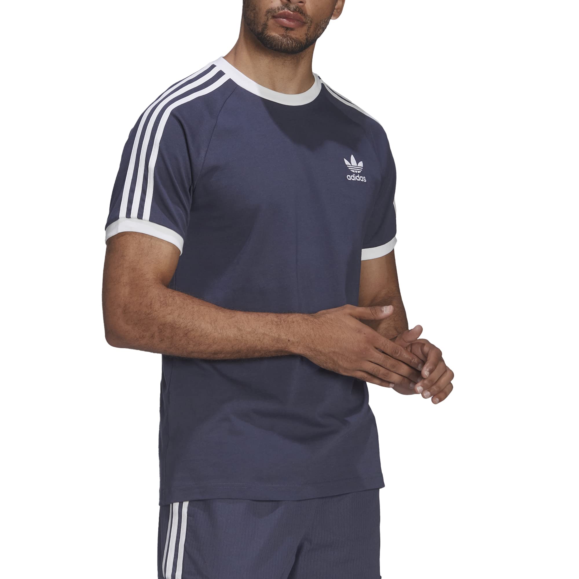 Adidas Herren 3-Stripes Tee T-Shirt (1er Pack)