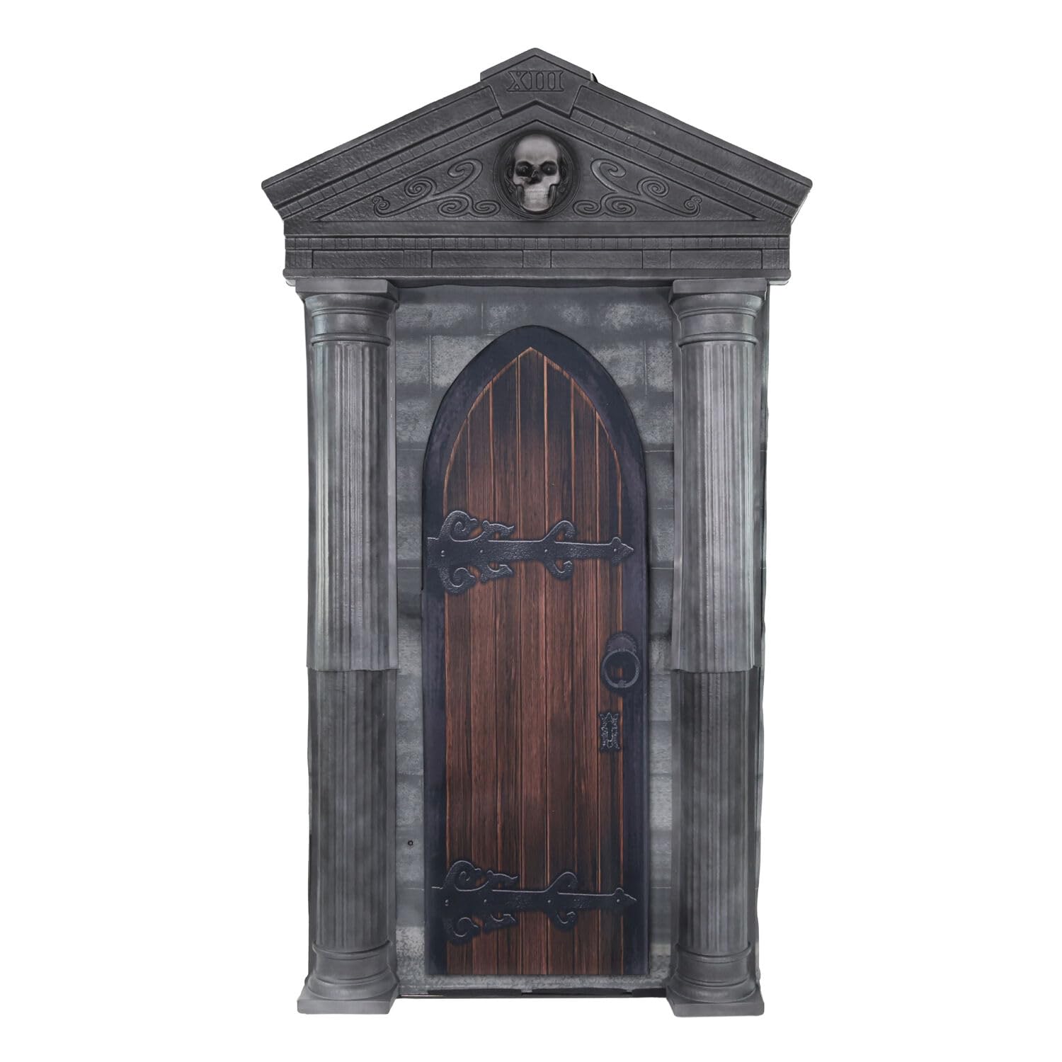 Haunted Hill Farm 6.7-Ft Animatronic Mausoleum