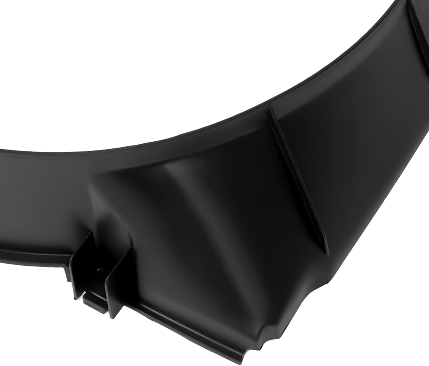 KUAFU Front Radiator Fan Shroud Compatible with 1987-1993 Ford F-150 F-250 F-350 Bronco Replacement for E5TZ8146H FO3110112 Plastic Black