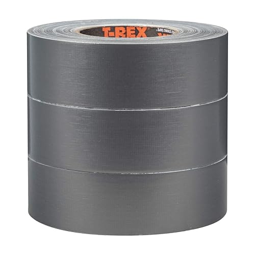 Miniatura 5 de T-REX Cinta adhesiva ferozmente fuerte, cinta adhesiva con respaldo resistente a los rayos UV e impermeable para hormigón de ladrillo de madera y