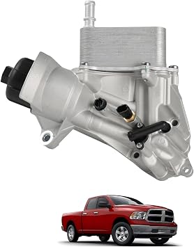68624177AA Aluminum Engine Oil Cooler For 2014-2019 Ram 1500
